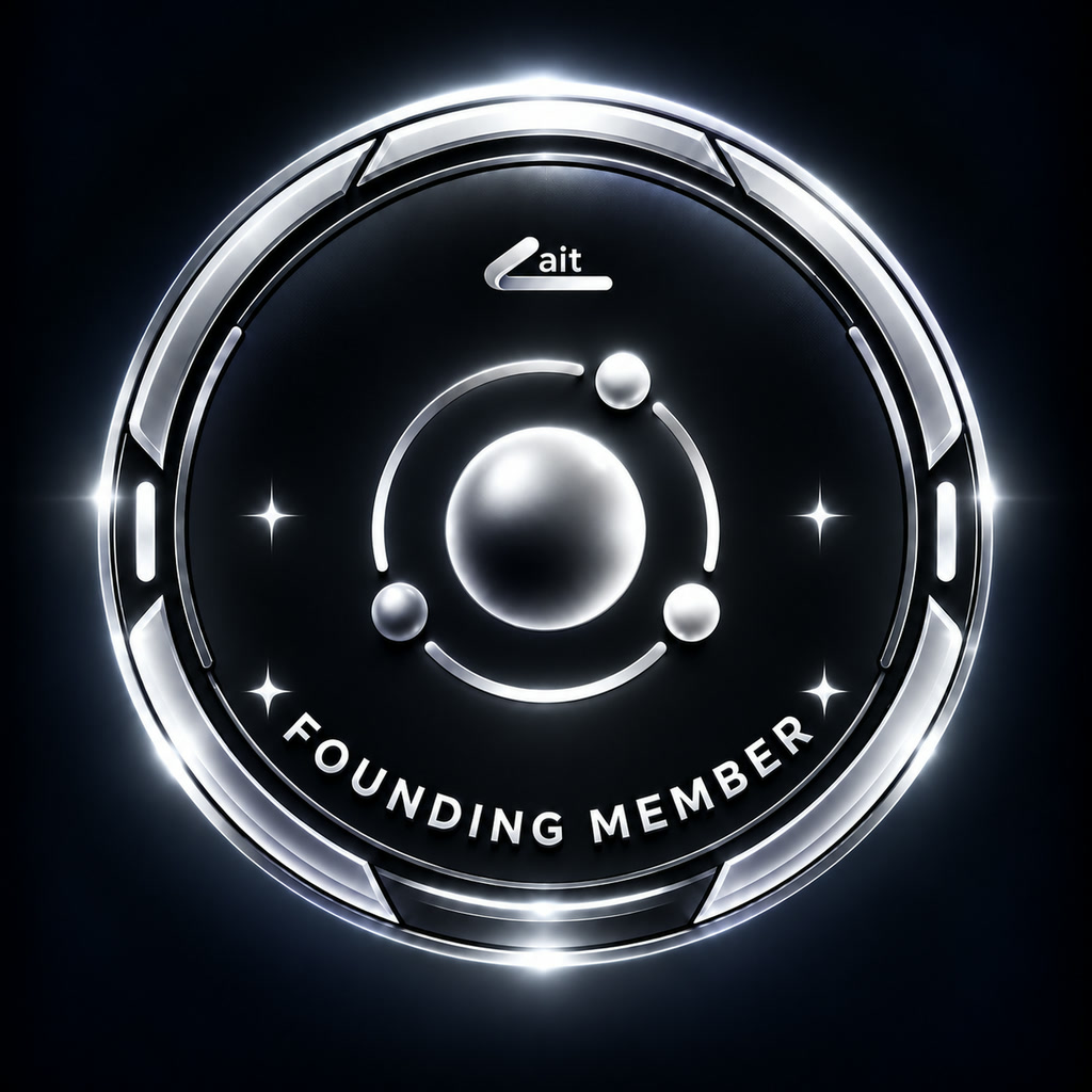 Silver emblem